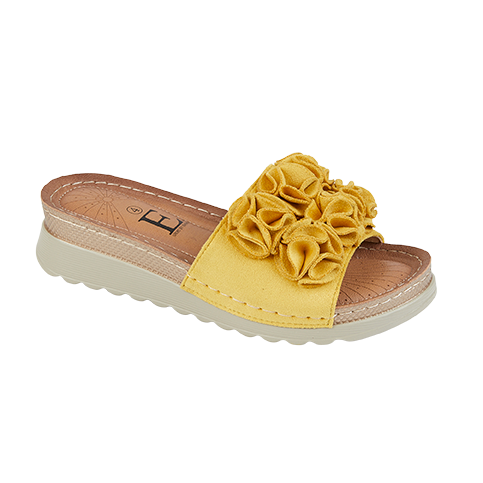 Ladies mustard hot sale color sandals